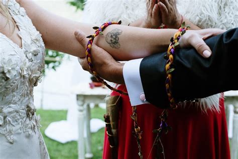 boda celta|Características de una ceremonia celta o Handfasting